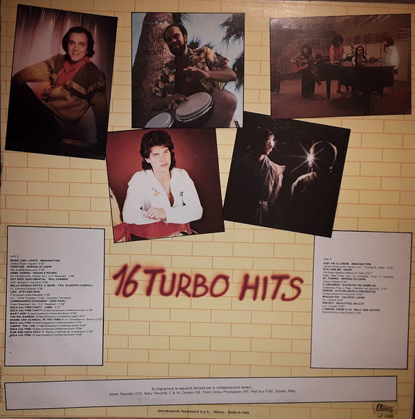 Various - 16 Turbo Hits | F1 Team (LP 3369) - 2 Various - 16 Turbo Hits | F1 Team (LP 3369) - 2