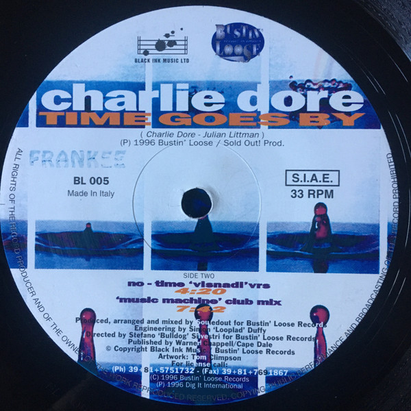 Charlie Dore - Time Goes By | Bustin' Loose (BL005) - 4