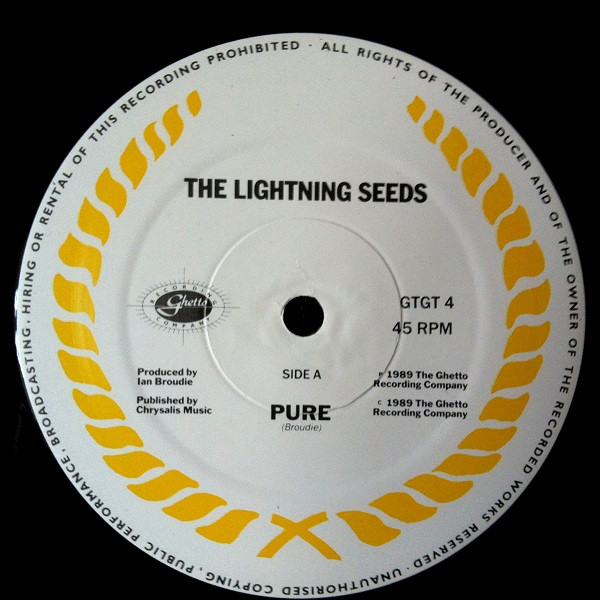Lightning Seeds - Pure | Ghetto Recording Company (GTGT 4) - 3