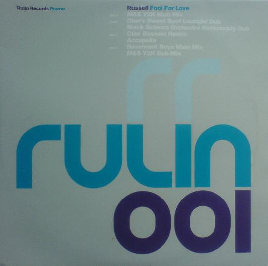 Russell - Fool For Love | Rulin Records (RULINP1) - main