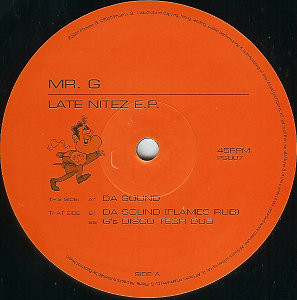 Mr. G - Late Nitez E.P. | Phoenix G. (PG007) - main