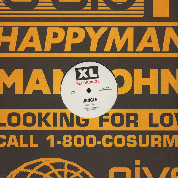 Jungle - Happy Man / House In LA | XL Recordings (XL926T)