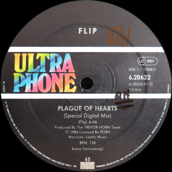 Flip - Plague Of Hearts | TELDEC (6.20622) - 2 Flip - Plague Of Hearts | TELDEC (6.20622) - 2