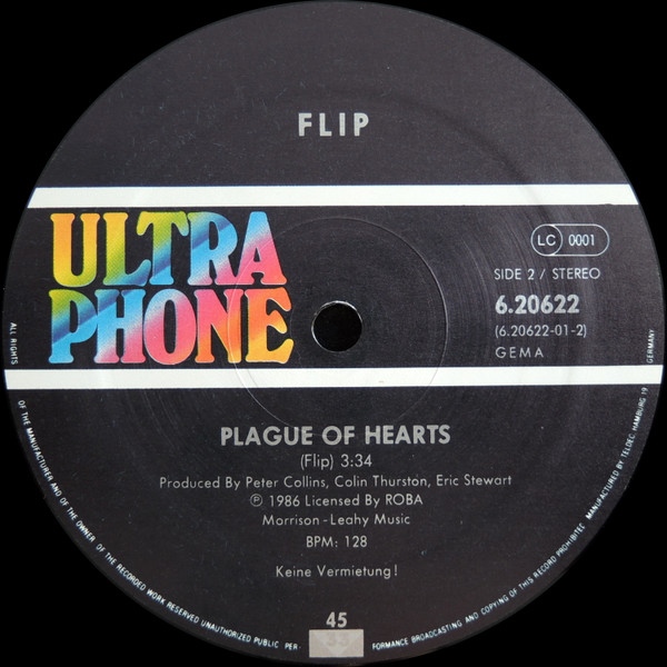 Flip - Plague Of Hearts | TELDEC (6.20622) - 3 Flip - Plague Of Hearts | TELDEC (6.20622) - 3