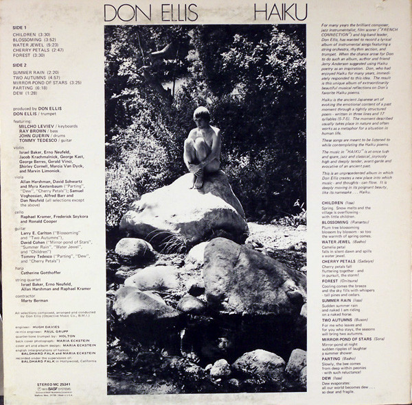 Don Ellis - Haiku | MPS Records (MC 25341) - 2