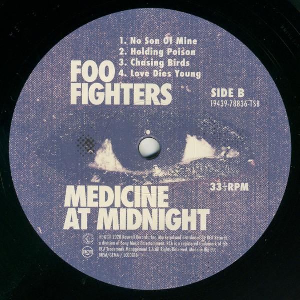 Foo Fighters - Medicine At Midnight | Roswell Records (19439-78836-1) - 3