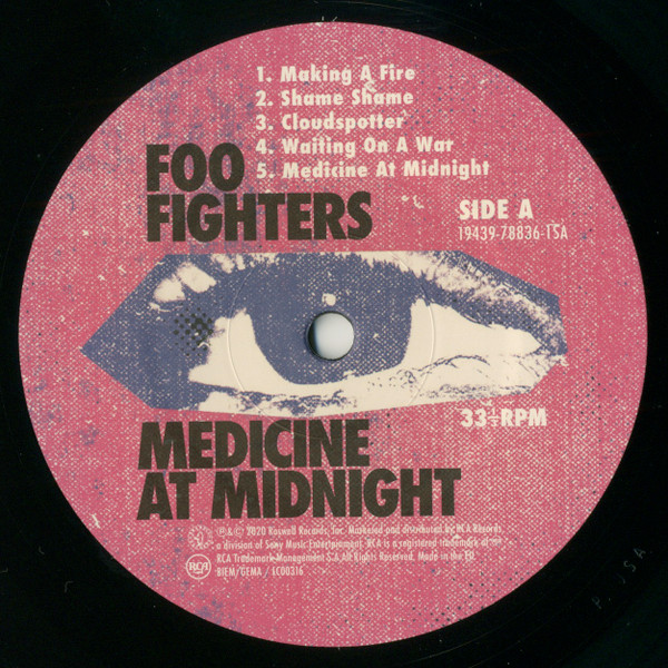 Foo Fighters - Medicine At Midnight | Roswell Records (19439-78836-1) - 2