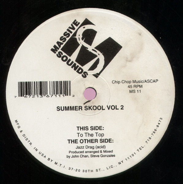 John Chan & Steve Gonzales - Summer Skool Vol 2 | Massive Sounds (MS 11)