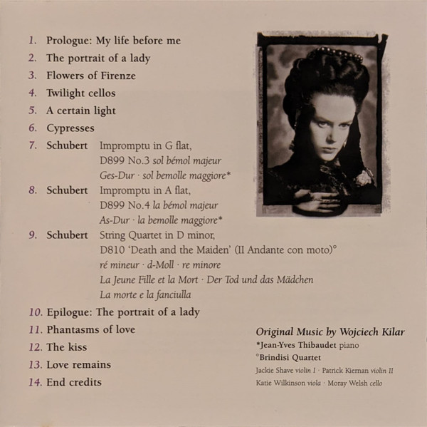 Wojciech Kilar - The Portrait Of A Lady (Original Motion Picture Soundtrack) | Decca (OST 28) - 3