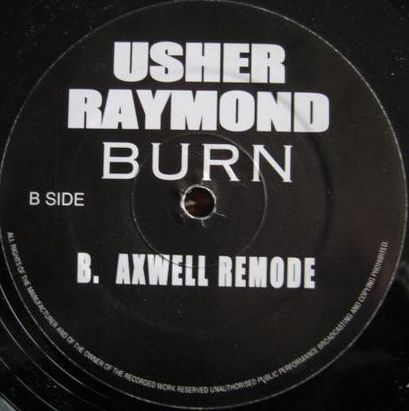 Usher - Burn | Arista (BURN 122) - 2