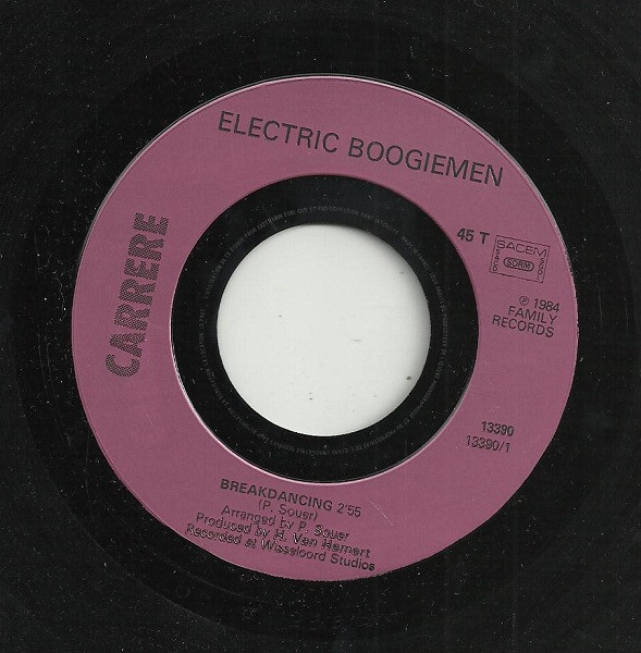 Electric BoogieMen - Breakdancing | Carrere (13.390) - 3