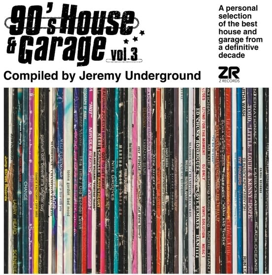Jeremy 'Underground Paris' - 90's House & Garage Vol.3 | Z Records (ZEDDCD061)