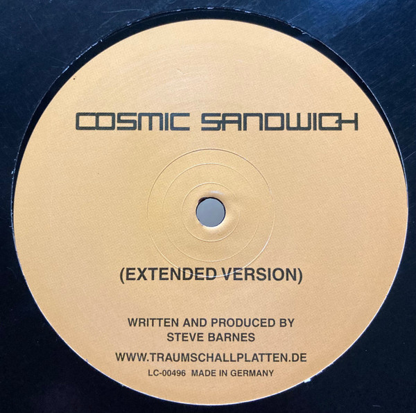 Steve Barnes - Cosmic Sandwich | My Best Friend (MBF LTD 12002)