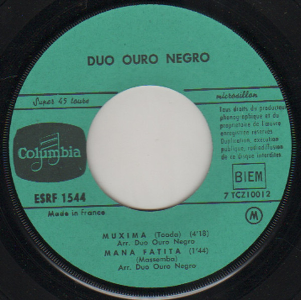 Duo Ouro Negro - Kuricutela | Columbia (ESRF 1544) - 4