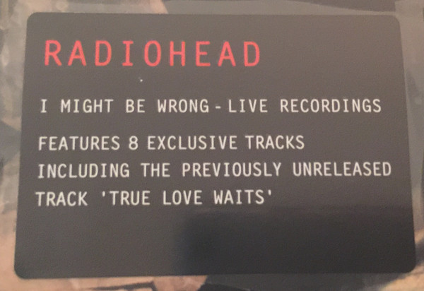 Radiohead - I Might Be Wrong - Live Recordings | XL Recordings (XLLP784) - 2 Radiohead - I Might Be Wrong - Live Recordings | XL Recordings (XLLP784) - 2