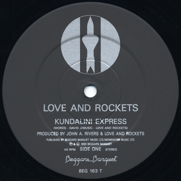 Love And Rockets - Kundalini Express | Beggars Banquet (BEG 163T) - 3