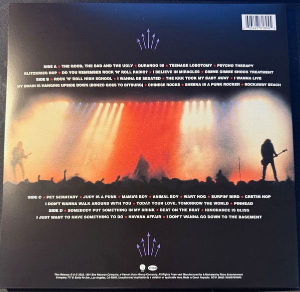 Ramones - Loco Live | Rhino Records (RCV1 26650) - 2