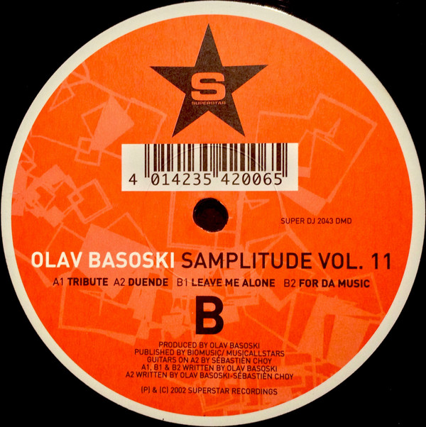 Olav Basoski - Samplitude Vol. 11 | Superstar Recordings (SUPER DJ 2043 DMD) - 3 Olav Basoski - Samplitude Vol. 11 | Superstar Recordings (SUPER DJ 2043 DMD) - 3