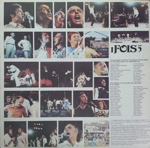 Robert Charlebois , Gilles Vigneault , Claude Léveillée , Jean-Pierre Ferland , Yvon Deschamps - 1 Fois 5 | Kébec-Disc (KD 923) - 4 Robert Charlebois , Gilles Vigneault , Claude Léveillée , Jean-Pierre Ferland , Yvon Deschamps - 1 Fois 5 | Kébec-Disc (KD 923) - 4