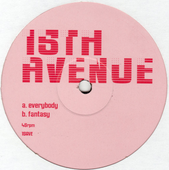 15th Avenue - Everybody / Fantasy | Not On Label (15AVE) - main