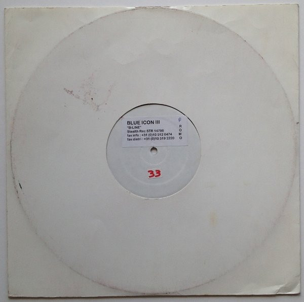 Blue Icon - B-Line | Stealth Records (STR 14798) Blue Icon - B-Line | Stealth Records (STR 14798)