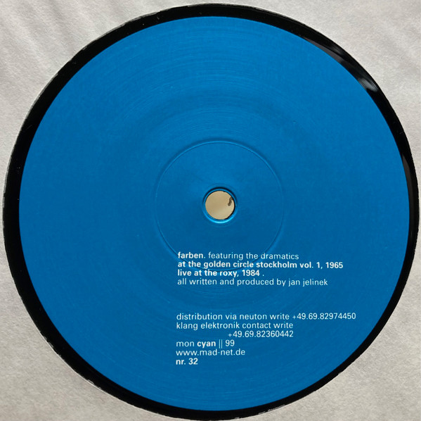 Farben - Featuring The Dramatics | Klang Elektronik (KLANG 32) - 3 Farben - Featuring The Dramatics | Klang Elektronik (KLANG 32) - 3