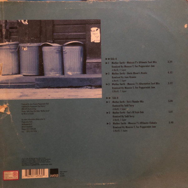 Cultured Pearls - Mother Earth | WEA (0630 14956-0) - 2 Cultured Pearls - Mother Earth | WEA (0630 14956-0) - 2