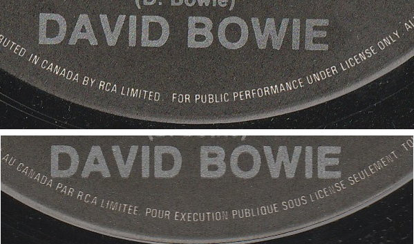 David Bowie - Ashes To Ashes | RCA (PB-12078) - 3