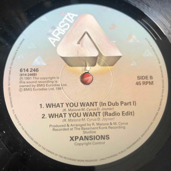 Xpansions - What You Want | Arista (614 246) - 4 Xpansions - What You Want | Arista (614 246) - 4