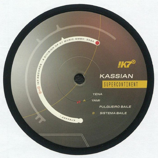 Kassian - Supercontinent EP | !K7 Records (K7444EP) - main