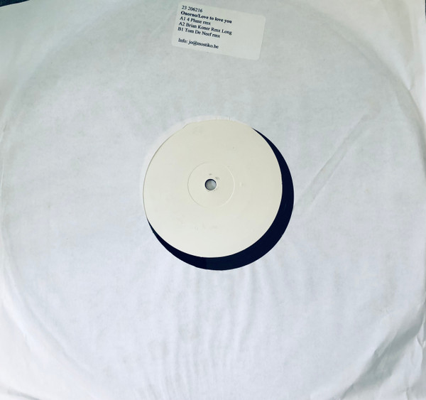 Onorno - Love To Love You | Sphear (23 206216)