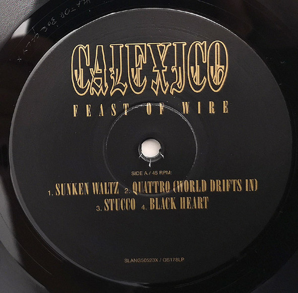 Calexico - Feast Of Wire / More Cowboys In Sweden (Live) | City Slang (Slang50523X) - 3