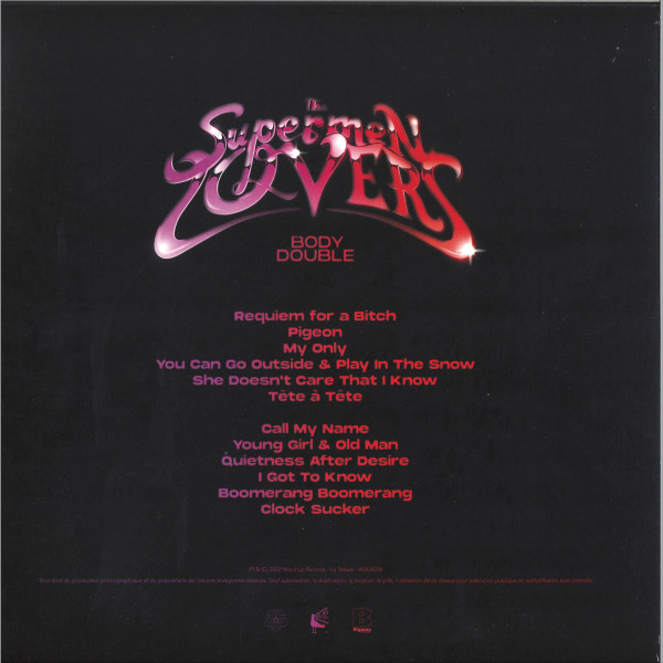 The Supermen Lovers - Body Double | La Tebwa (WULA018) - 2