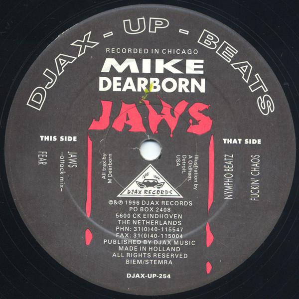 Mike Dearborn - Jaws | Djax-Up-Beats (DJAX-UP-254)