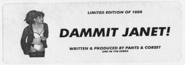 Pants & Corset - Dammit Janet! | Not On Label (Pants & Corset) (KENNY 2)