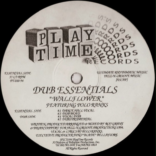 Dub Essentials  &  Polo Ranks - Wallflower | Playtime Records (PT-010-94)