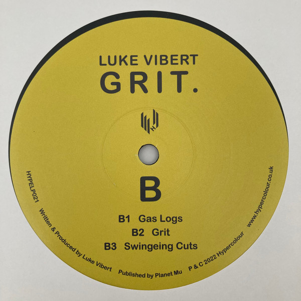 Luke Vibert - GRIT. | Hypercolour (HYPELP021) - 3