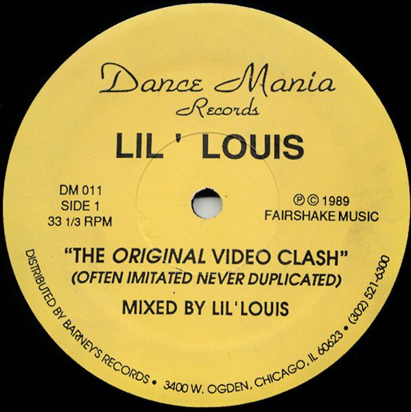 Lil' Louis - The Original Video Clash | Dance Mania (DM 011) - main