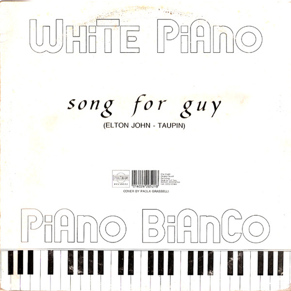 White Piano / Piano Bianco - Song For Guy | Full Time Records (FTM 31682) - 2