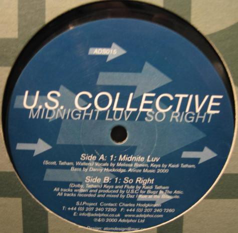 Urban Soul Collective - Midnight Luv / So Right | SI Project (ADS015) Urban Soul Collective - Midnight Luv / So Right | SI Project (ADS015)
