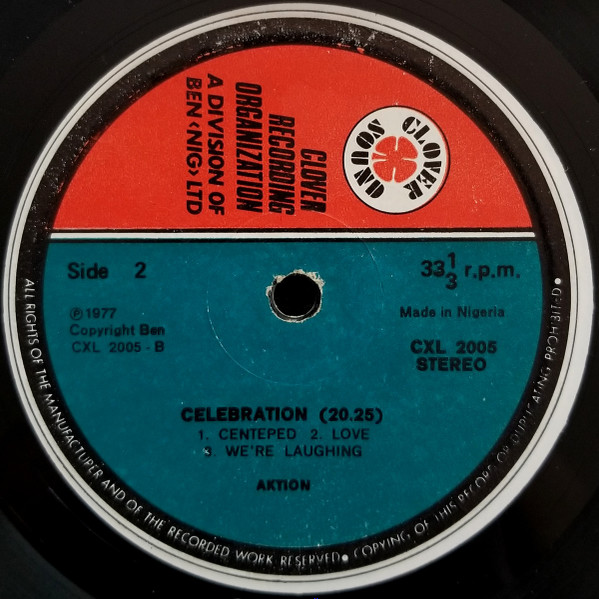 Aktion - Celebration | Clover Sound (CXL 2005) - 4