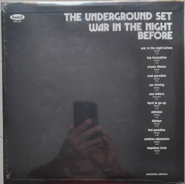 The Underground Set - War In The Night Before | Cinedelic Records (CNPL804) - 4
