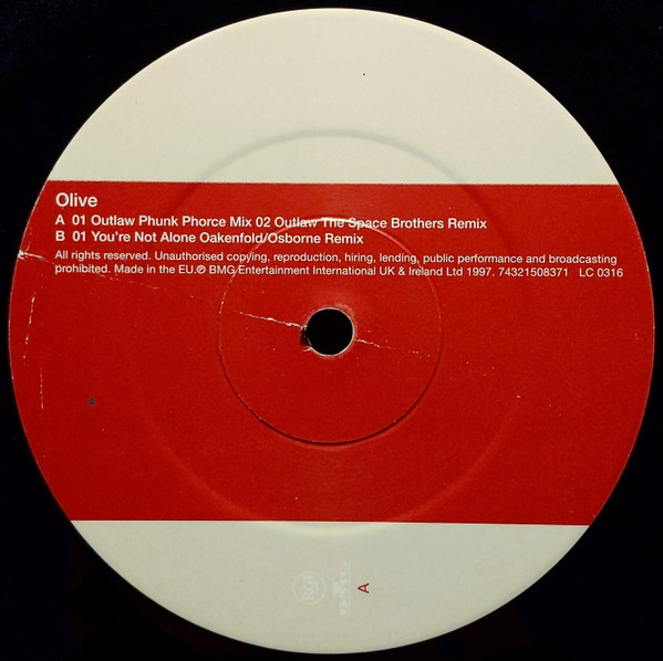 Olive - Outlaw | RCA (74321508371) - 4 Olive - Outlaw | RCA (74321508371) - 4