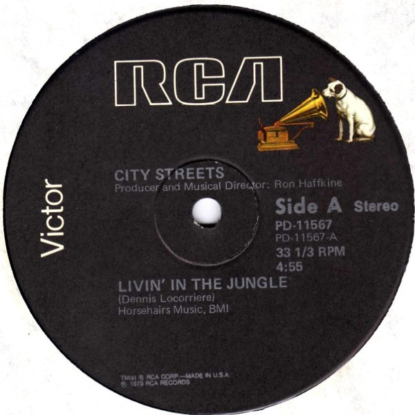 City Streets - Livin' In The Jungle | RCA Victor (PD-11567)