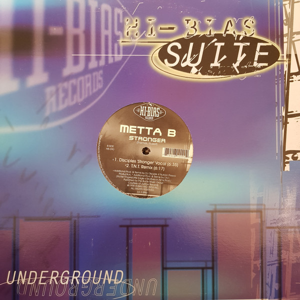 Metta B - Stronger | Hi-Bias Records (HB-090) - 2 Metta B - Stronger | Hi-Bias Records (HB-090) - 2