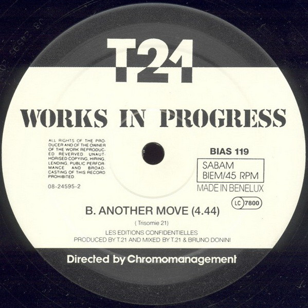 Trisomie 21 - Works In Progress | Play It Again Sam Records (BIAS 119) - 4
