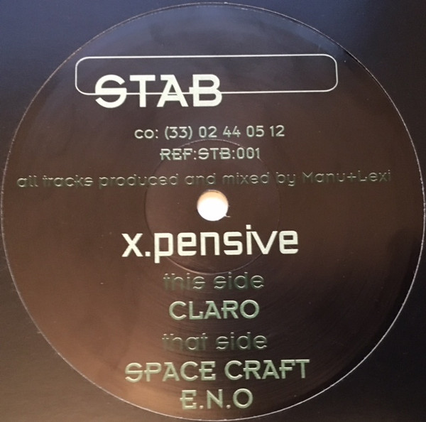 X-Pensive - Claro / Space Craft / E.N.O. | Stab (STB:001) - main