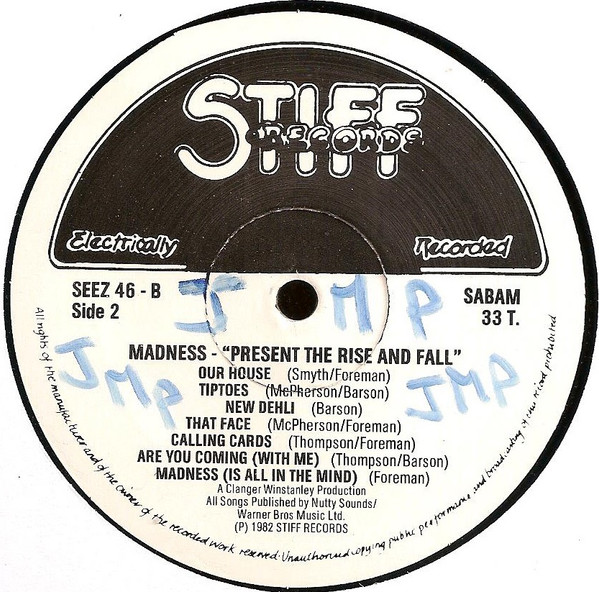 Madness - The Rise & Fall | Stiff Records (SEEZ 46) - 4 Madness - The Rise & Fall | Stiff Records (SEEZ 46) - 4