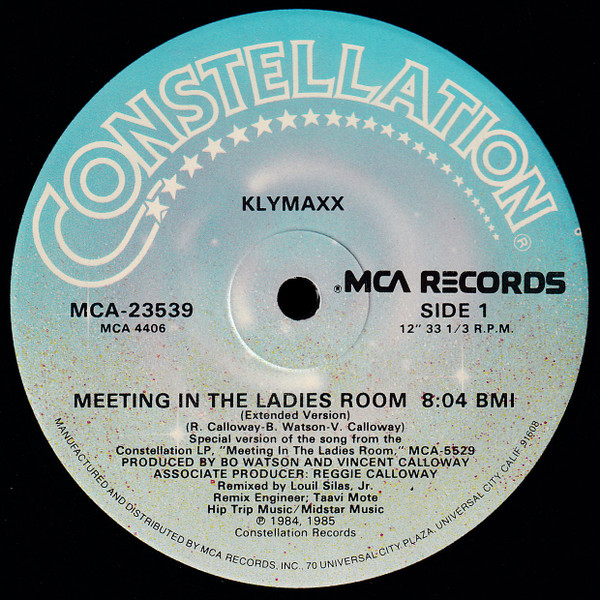 Klymaxx - Meeting In The Ladies Room | Constellation (MCA 23539) - 2
