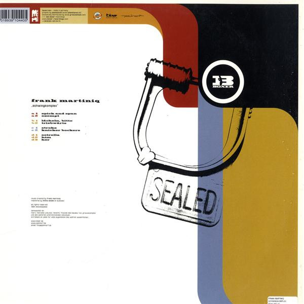 Frank Martiniq - Schwingkomplex | Boxer Recordings (boxerLP001) - 2 Frank Martiniq - Schwingkomplex | Boxer Recordings (boxerLP001) - 2